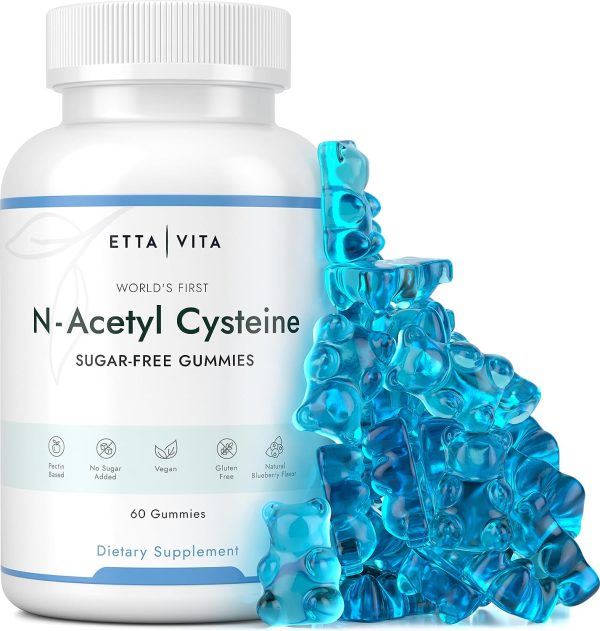 World's First Sugar-Free NAC Gummies, N-Acetyl Cysteine Supplement