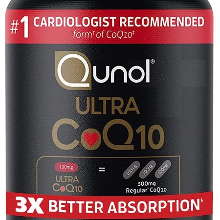 CoQ10 100mg Softgels, Qunol Ultra CoQ10 100mg